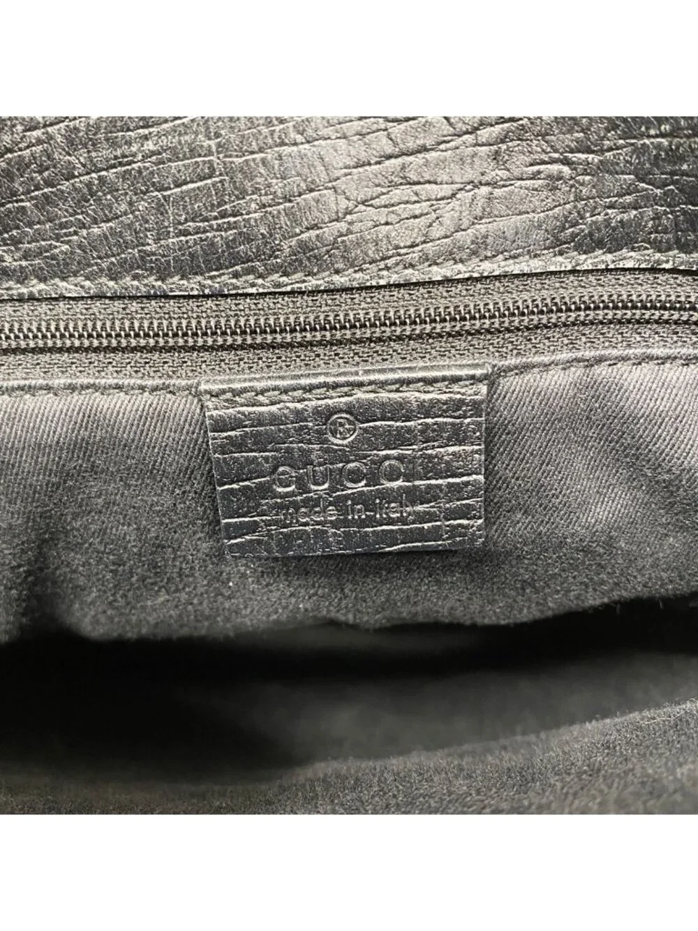 Gucci Tote GG Canvas Black Silver